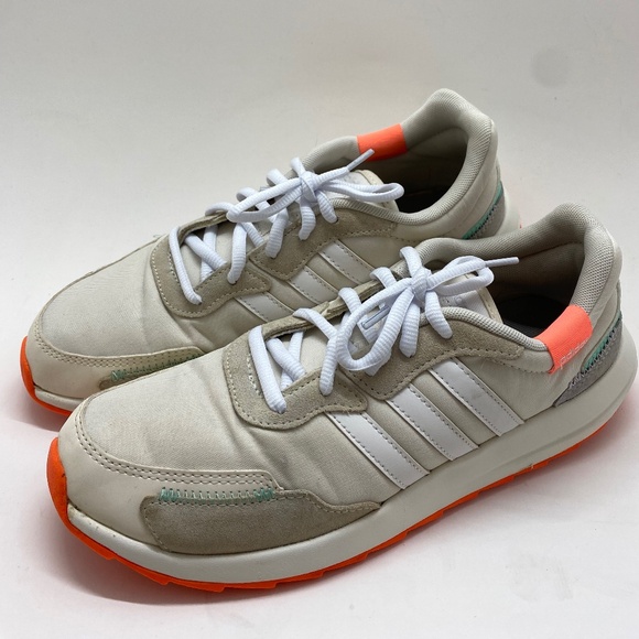 Ladies Size 8.5 Adidas Retrorun Ortholite Sneakers - Picture 2 of 8